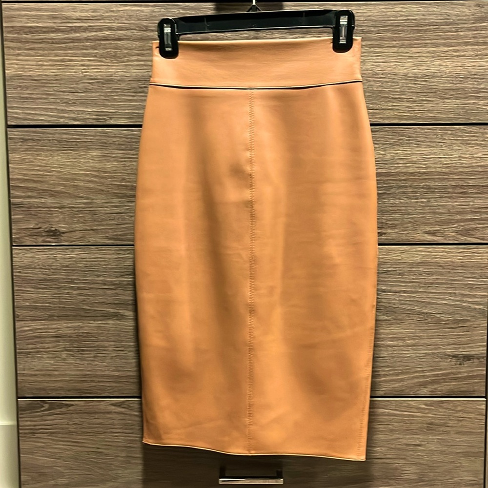 Bailey44 Faux Leather Pencil Skirt, XS.